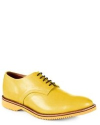 gelbe Derby Schuhe