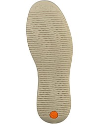 gelbe flache Sandalen aus Leder von Softinos
