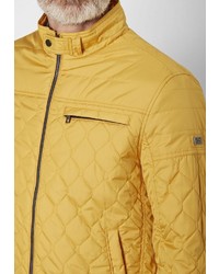 gelbe gesteppte Bomberjacke von S4 JACKETS