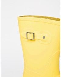 gelbe Gummistiefel von Asos