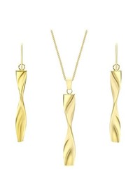 gelbe Halskette von Carissima Gold