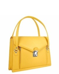 gelbe Handtasche