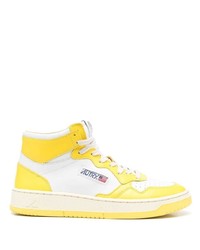 gelbe hohe Sneakers von AUTRY