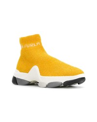 gelbe hohe Sneakers von Furla