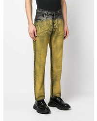 gelbe Jeans von Moschino