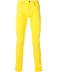 gelbe Jeans von Versace