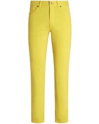 gelbe Jeans von Zegna