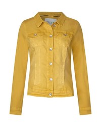 gelbe Jeansjacke von Cecil