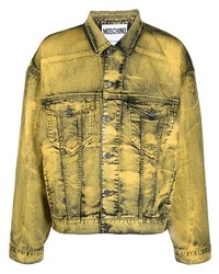 gelbe Jeansjacke von Moschino