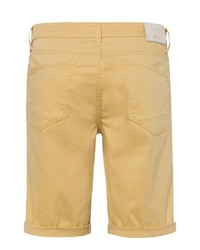 gelbe Jeansshorts von Brax