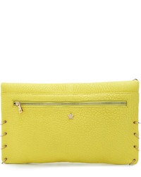 gelbe Leder Clutch von Ash