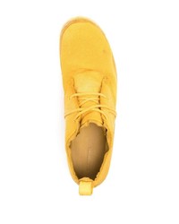 gelbe Leder Derby Schuhe von Boris Bidjan Saberi