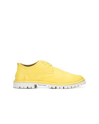 gelbe Leder Oxford Schuhe von Marsèll