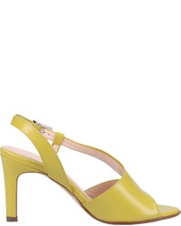 gelbe Leder Sandaletten von Peter Kaiser