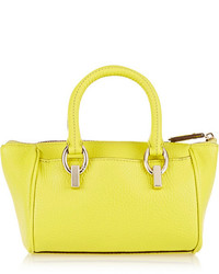 gelbe Lederhandtasche von Diane von Furstenberg