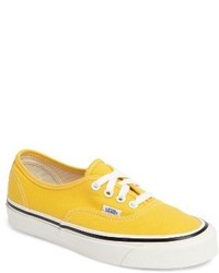 gelbe niedrige Sneakers