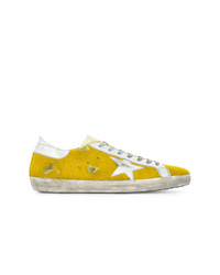 gelbe niedrige Sneakers von Golden Goose Deluxe Brand