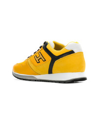 gelbe niedrige Sneakers von Hogan