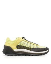 gelbe niedrige Sneakers von Hunter