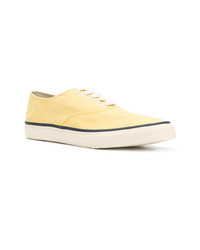 gelbe niedrige Sneakers von Sperry Top-Sider