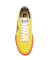gelbe niedrige Sneakers von Kenzo
