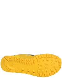 gelbe niedrige Sneakers von New Balance