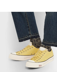 gelbe niedrige Sneakers von VISVIM