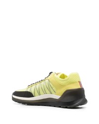 gelbe niedrige Sneakers von Hunter