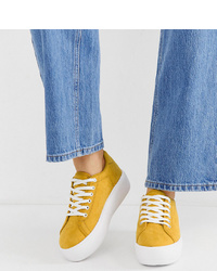 gelbe niedrige Sneakers von Truffle Collection
