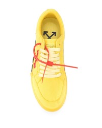 gelbe niedrige Sneakers von Off-White