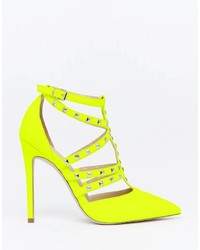 gelbe Pumps von Asos