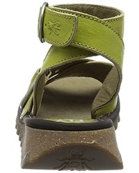 gelbe Sandalen von Fly London