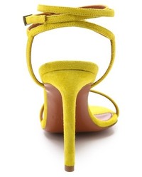 gelbe Sandaletten von Divina