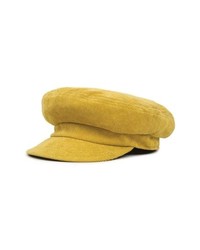 gelbe Schiebermütze