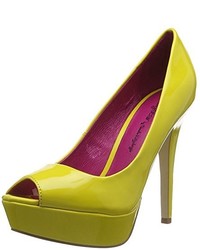 gelbe Schuhe von Ladystar By Daniela Katzenberger