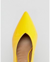 gelbe Schuhe von Asos