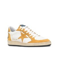 gelbe Segeltuch niedrige Sneakers von Golden Goose Deluxe Brand