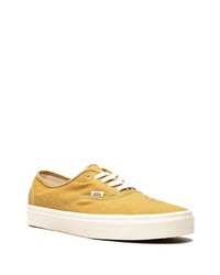 gelbe Segeltuch niedrige Sneakers von Vans