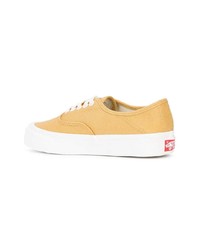 gelbe Segeltuch niedrige Sneakers von Vans