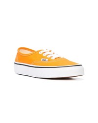 gelbe Segeltuch niedrige Sneakers von Vans