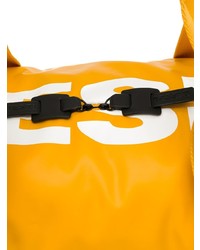 gelbe Segeltuch Sporttasche von Diesel