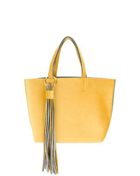 gelbe Shopper Tasche aus Leder von Alila