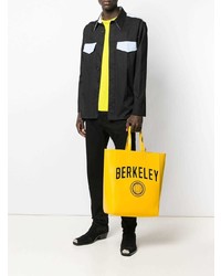 gelbe Shopper Tasche aus Leder von Calvin Klein 205W39nyc