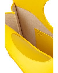 gelbe Shopper Tasche aus Leder von Loewe