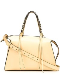 gelbe Shopper Tasche aus Leder von Elena Ghisellini