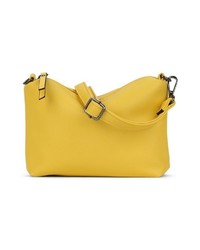 gelbe Shopper Tasche aus Leder von EMILY & NOAH
