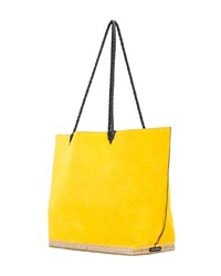 gelbe Shopper Tasche aus Leder von Altuzarra