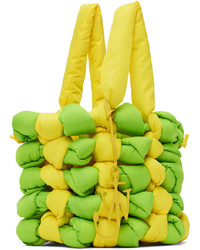 gelbe Shopper Tasche aus Leder von JW Anderson
