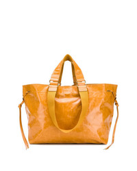 gelbe Shopper Tasche aus Leder von Isabel Marant