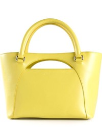 gelbe Shopper Tasche aus Leder von J.W.Anderson